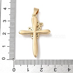 Латунные микро проложить кубического циркония подвески KK-A212-08E-G