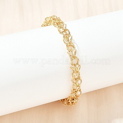 Браслеты-цепочки из нержавеющей стали 304 для женщин&nbsp;BJEW-Z143-04G