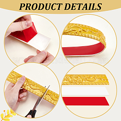 ПВХ самоклеящаяся гибкая молдинговая отделка&nbsp;DIY-WH0671-202