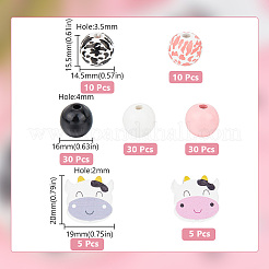 120 шт. 7 стиля WOOD-GO0001-08