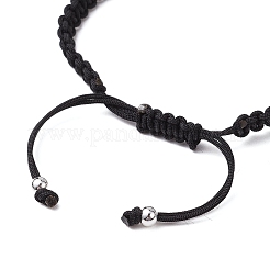 Браслеты из сплава в тибетском стиле с сердцем и звездой BJEW-JB101002