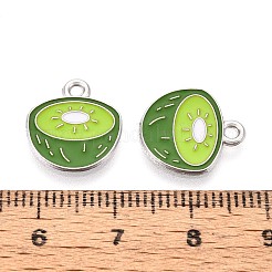 Эмалевые подвески из фруктового сплава&nbsp;PALLOY-S058-01P-01