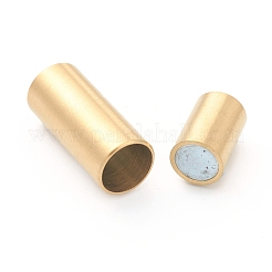 Fermoirs magnétiques en acier inoxydable 304 avec emembouts collées et revêtement ionique (IP)&nbsp;STAS-B017-01C-G
