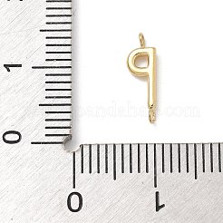 Подвески-буквы из нержавеющей стали 304 STAS-M108-01G-16