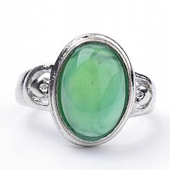 Естественный агат кольца G-S242-06-B