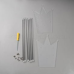 Прозрачные акриловые органайзеры на голову ODIS-WH0038-87A