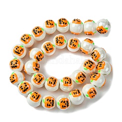 Фарфора ручной работы бисер нитей PORC-A025-01E