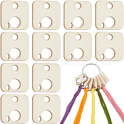 2 мешок досок для намотки деревянных ниток&nbsp;AJEW-GF0011-68B