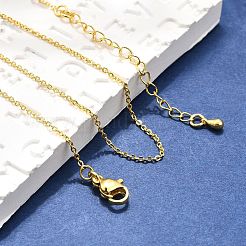 Латунные кабельные цепи ожерелья MAK-P011-01G