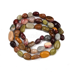 Бусы из натурального алашанского агата&nbsp;X-G-Q060-D19-01