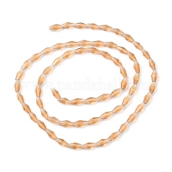 Прозрачные стеклянные бусины&nbsp;GLAA-P001-01A-01