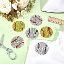 12 шт. 3-х цветные стеклянные стразы горячей фиксации&nbsp;DIY-ME0001-97