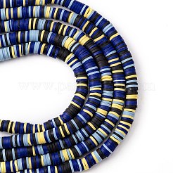 Полимерной глины ручной работы бисер нитей&nbsp;CLAY-R089-6mm-T02B-33