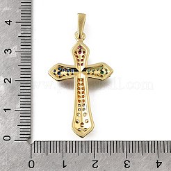 Латунные микро проложить кубического циркония подвески KK-Q066-41G