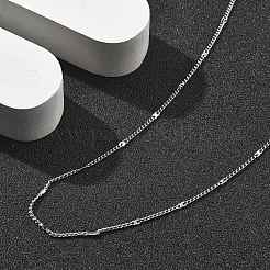 Латунные цепочки панцирного плетения ожерелья для женщин NJEW-D302-18P