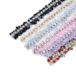 Отделка стразами из смолы и бисером&nbsp;DIY-N008-05