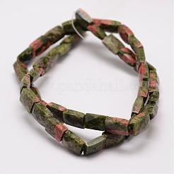 Chapelets de perles en unakite naturelle&nbsp;G-K153-H03