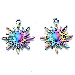 Подвески из сплава цвета радуги PALLOY-N156-141-NR