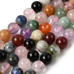 Природных драгоценных камней смешанного бисер нитей&nbsp;G-L653-C01-8mm