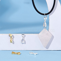 8 шт. 4 стильных серебряных держателя для ледоруба STER-PH0001-52