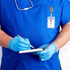 Катушка для значков из акрила и АБС-пластика со стразами и эффектом зыбучих песков&nbsp;AJEW-SZ0002-46C