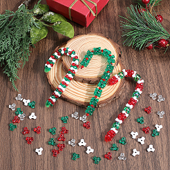 1000шт 4 цвета пластиковые бусины KY-SC0002-20