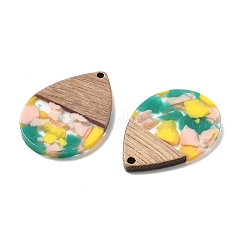 Подвески из смолы и ореха&nbsp;FIND-R051-15F