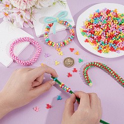 2856 шт. Непрозрачные акриловые бусины FIND-NB0005-51A