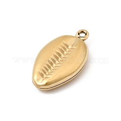 Colgantes de acero inoxidable 304 con temática oceánica&nbsp;STAS-G389-01G-04