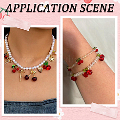 16шт 2 стиля акриловые подвески&nbsp;OACR-SC0002-52