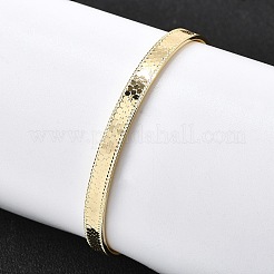Латунь манжеты браслеты для женщин&nbsp;BJEW-G742-01G