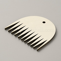 Деревянные гобеленовые плетеные гребни WOOD-WH0030-30