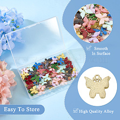 54шт 9 цвета подвески из акрилового сплава MACR-TA0001-60