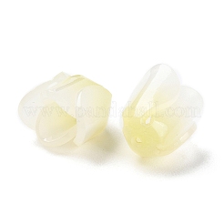4-pétale bouchons acrylique opaque de perles&nbsp;X-SACR-D007-08B