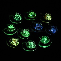 Светящиеся прозрачные акриловые подвески&nbsp;TACR-P010-03