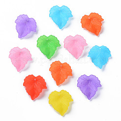 Осенняя тема прозрачные матовые акриловые подвески&nbsp;X-PAF002Y