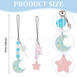 Подвеска на ремешок для мобильного телефона&nbsp;HJEW-PH01854