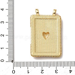 Латунные микро проложить кубического циркония подвески&nbsp;KK-K408-71G-01