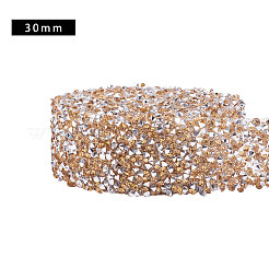 Блестящая смола исправления горный хрусталь (клей-расплав на спине) OCOR-WH0052-01D