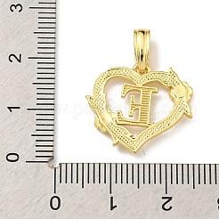 Подвески сердце латуни KK-I714-04G-E