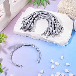 20шт регулируемый корейский вощеный полиэстеровый шнур для изготовления браслета&nbsp;BJEW-TAC0051-04