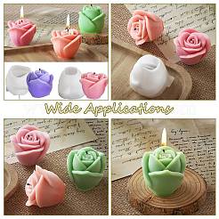 1 набор из 2 силиконовых форм для свечей в виде 3D-розы&nbsp;ST-CJ0007-66
