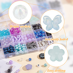 451шт 24 стиля акриловые бусины&nbsp;OACR-HY0001-13