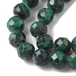 Природного малахита бисер нитей G-D306-A02-4mm-A