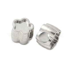 Европейские бусины из нержавеющей стали 304 STAS-D307-04B-P