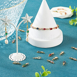 20 шт. 10 цвета латунные подвески с микропаве и кубическим цирконием&nbsp;KK-TA0001-80