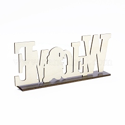 Украшение рабочего стола из натурального дерева&nbsp;DJEW-C007-06