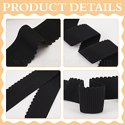 9 ярд плоского полиэстерового широкого эластичного шнура OCOR-MA0001-15A