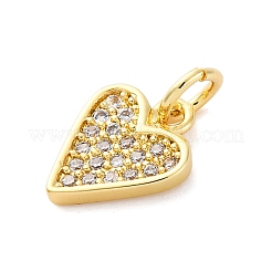 Ottone micro spianare pendenti zirconi&nbsp;KK-S510-49G-04