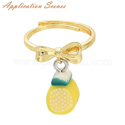 Регулируемые латунные кольца для подвесного кулона&nbsp;KK-G527-01A-G